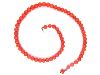 Coral Bead Necklace