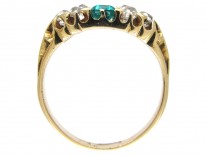 Victorian Emerald & Diamond Ring
