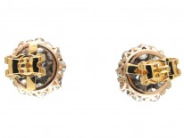 Edwardian Diamond Cluster Earrings