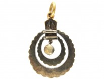 Victorian Turquoise & Gold Pendant