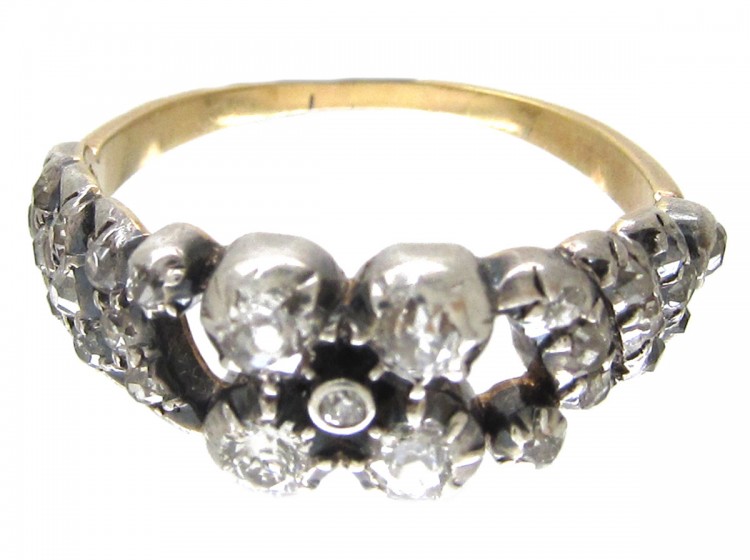 Georgian Old Mine Cut Diamond Ring