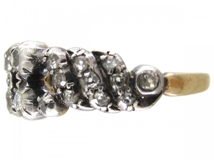 Georgian Old Mine Cut Diamond Ring
