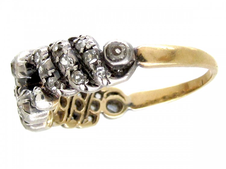 Georgian Old Mine Cut Diamond Ring