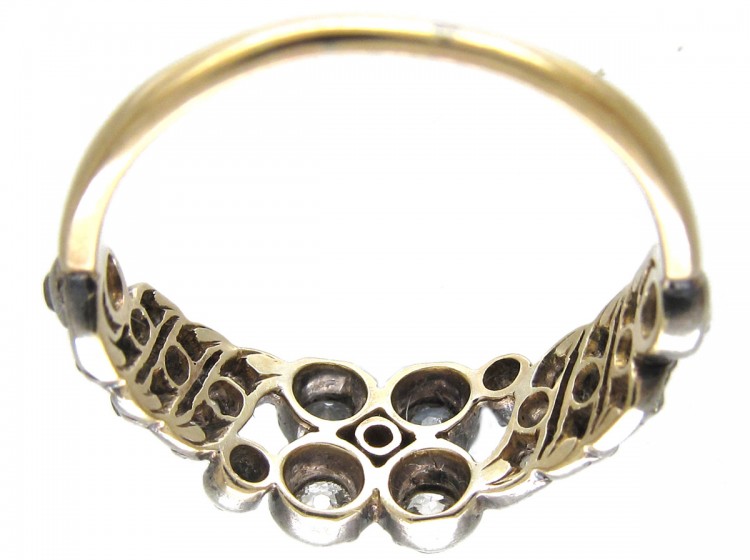 Georgian Old Mine Cut Diamond Ring