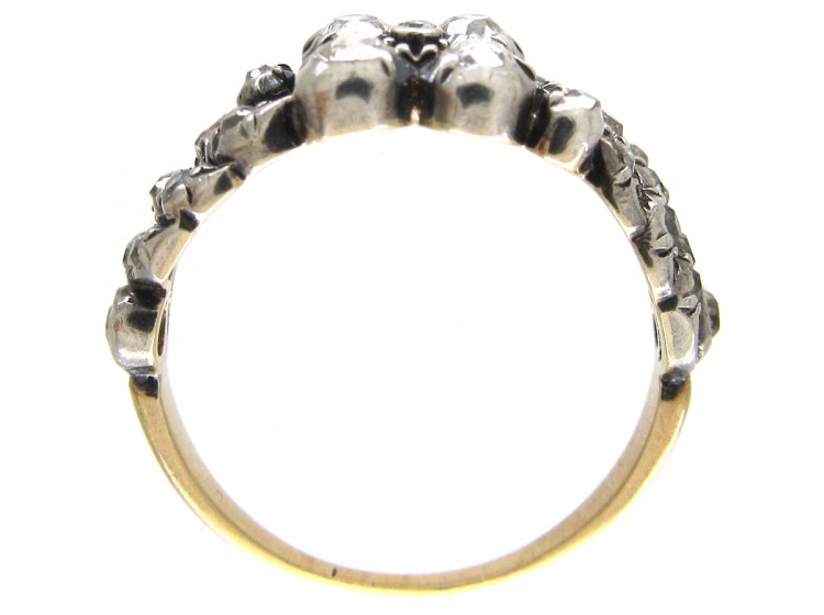 Georgian Old Mine Cut Diamond Ring