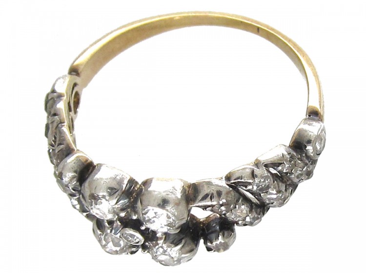 Georgian Old Mine Cut Diamond Ring