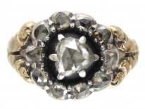 Georgian Rose Cut Diamond Ring