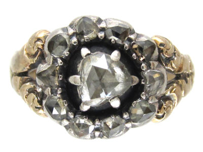 Georgian Rose Cut Diamond Ring