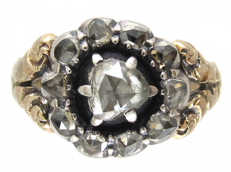 Georgian Rose Cut Diamond Ring