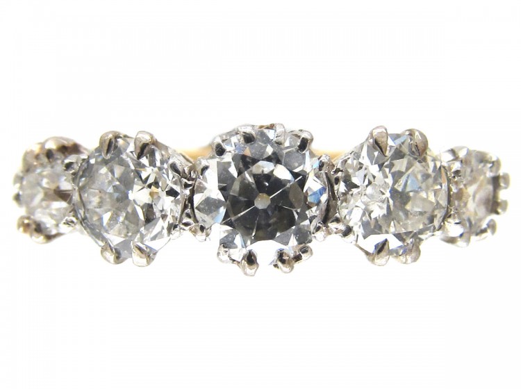 Five Stone Diamond Ring