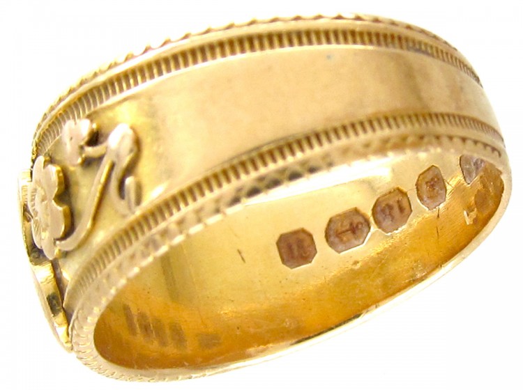 Victorian Diamond Flower Ring