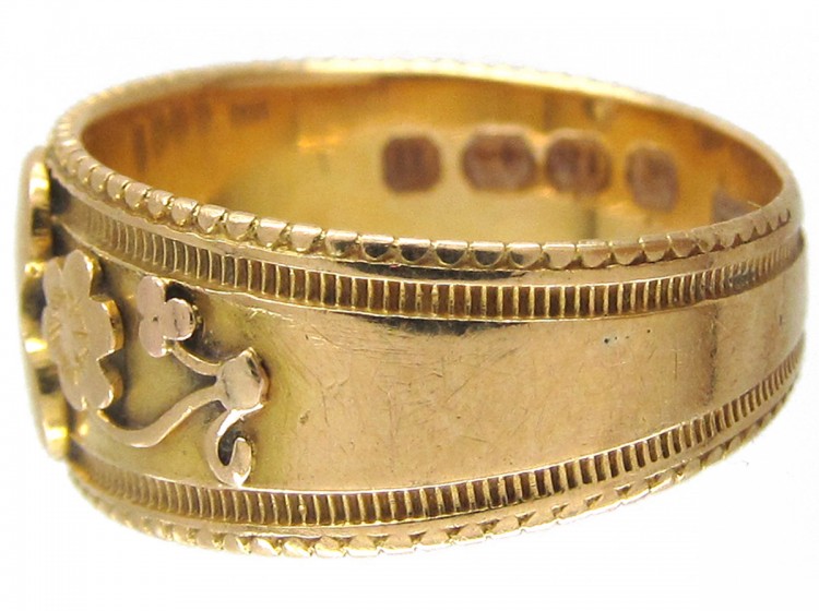 Victorian Diamond Flower Ring