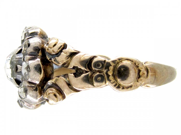 Georgian Rose Cut Diamond Ring