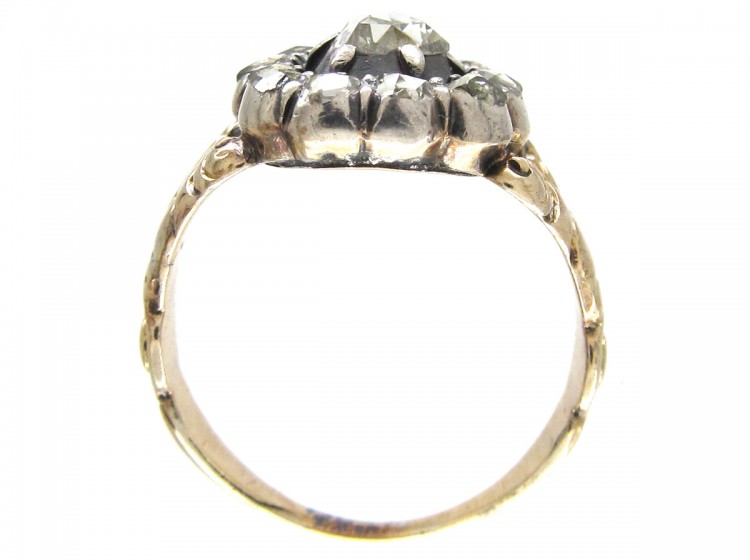 Georgian Rose Cut Diamond Ring