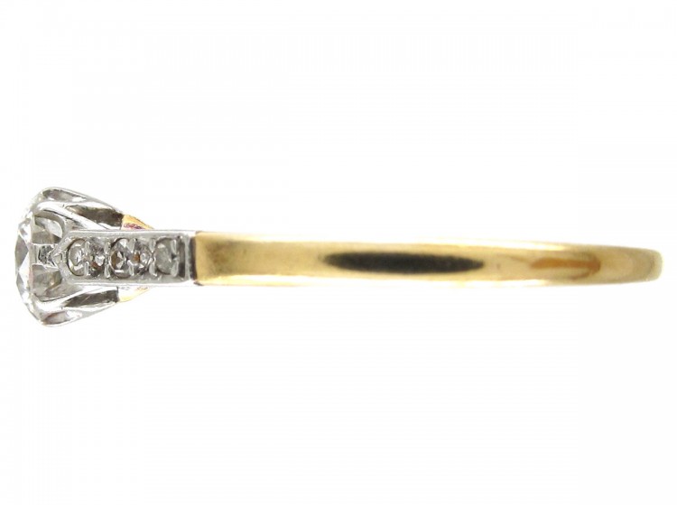 Art Deco Diamond Solitaire Ring