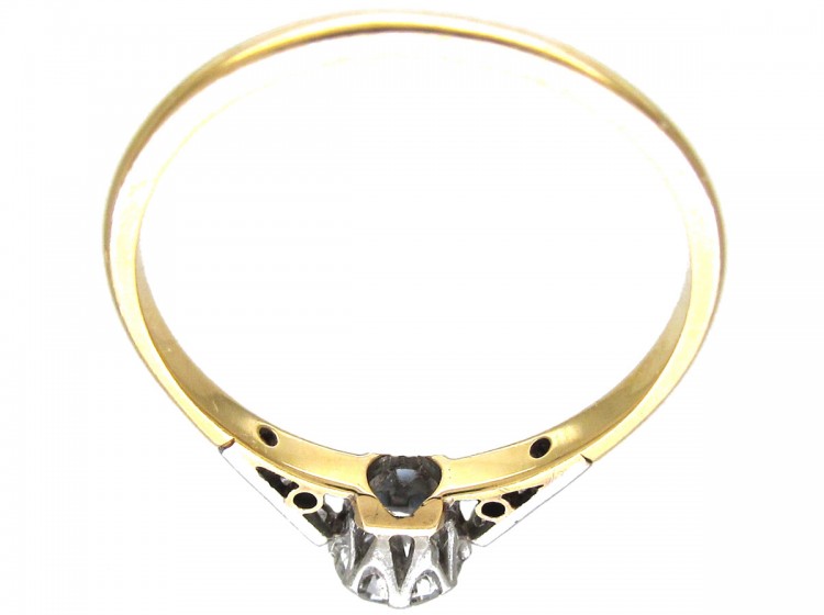 Art Deco Diamond Solitaire Ring
