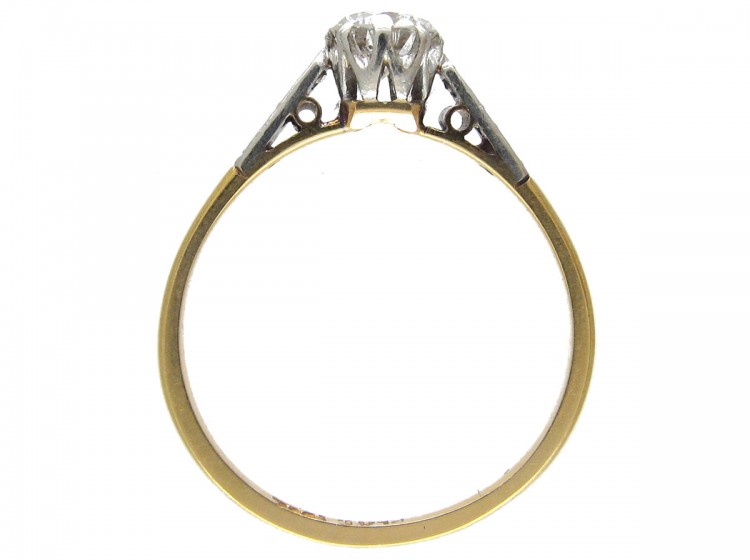 Art Deco Diamond Solitaire Ring