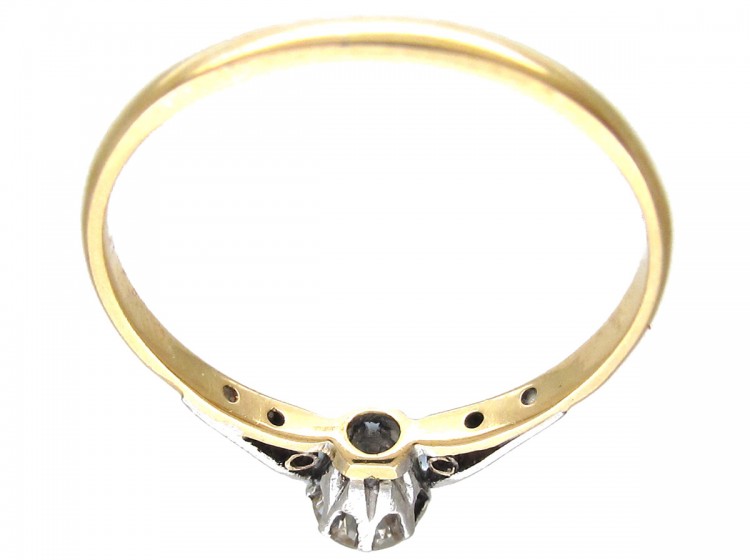 Art Deco Diamond Solitaire Ring