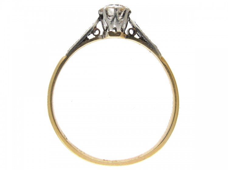 Art Deco Diamond Solitaire Ring