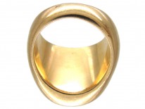 18ct Gold Victorian Intaglio Signet Ring of a Rearing Horse