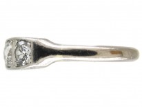 Art Deco Three Stone Diamond Ring
