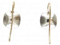 Georgian Amethyst Paste Earrings