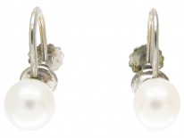 Pearl Screw on Earrings by Birks of Canada