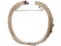 Victorian Bohemian Garnet Bangle