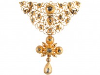Early 18th Century Spanish Diamond & Gold Pendant