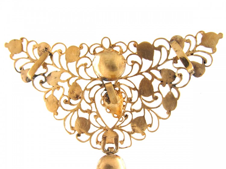 Early 18th Century Spanish Diamond & Gold Pendant