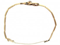 Ruby, Pearl & Diamond Art Deco Bracelet