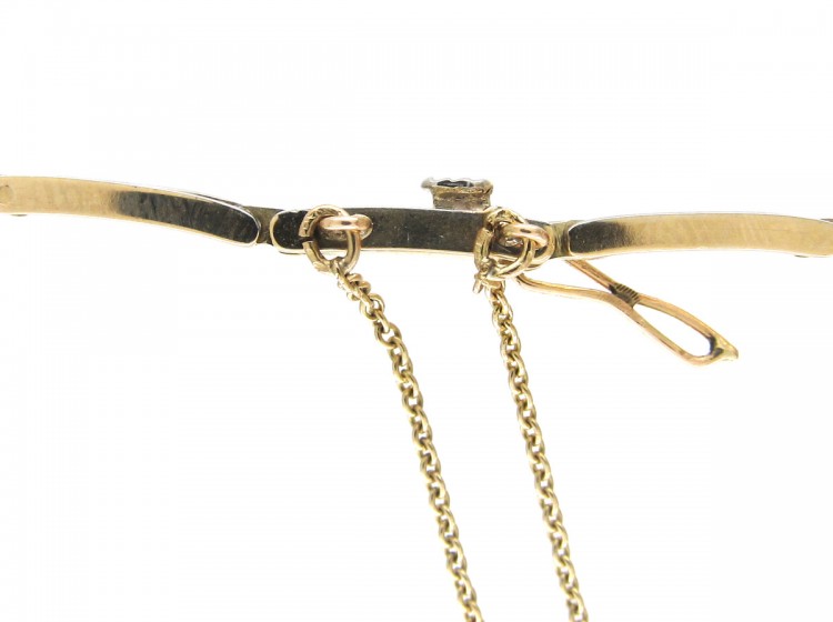 Ruby, Pearl & Diamond Art Deco Bracelet