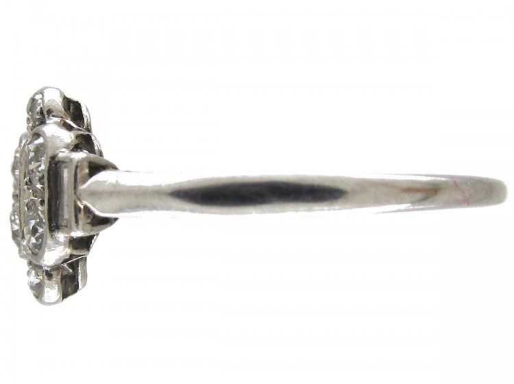 Diamond Art Deco Ring