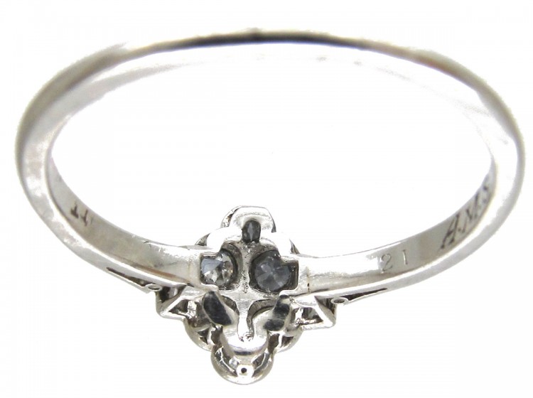Diamond Art Deco Ring