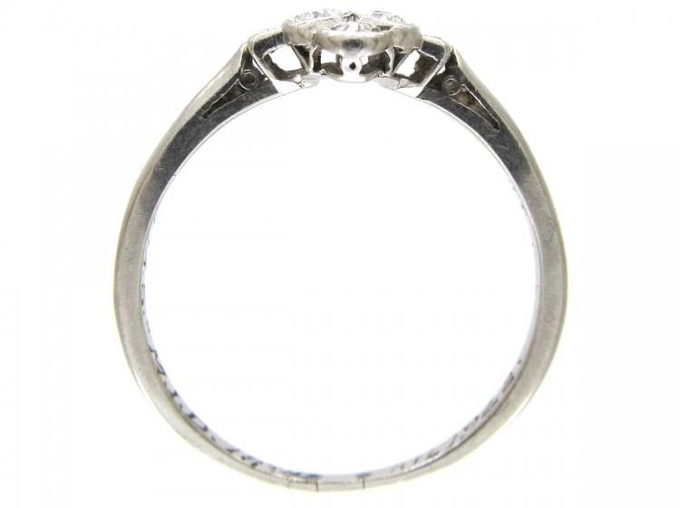 Diamond Art Deco Ring