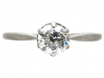 Art Deco Diamond Solitaire Ring