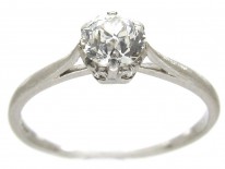 Art Deco Diamond Solitaire Ring