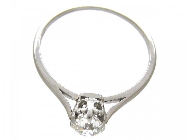 Art Deco Diamond Solitaire Ring