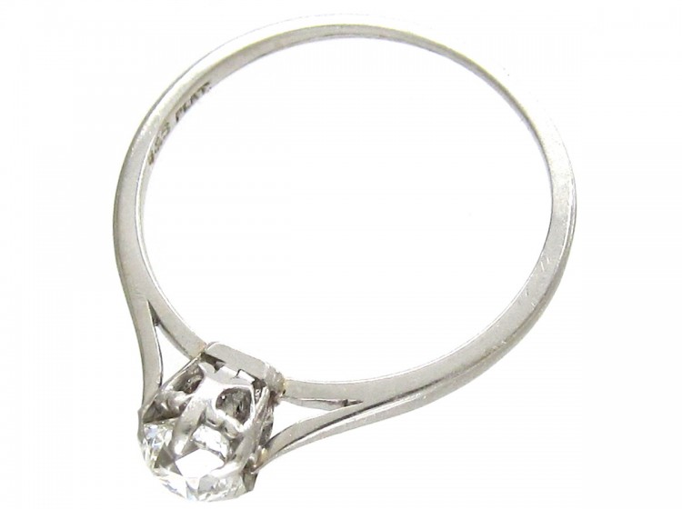 Art Deco Diamond Solitaire Ring