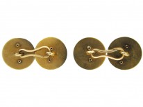 Gold Crown Cufflinks