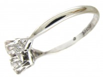 Art Deco Two Stone Diamond Ring