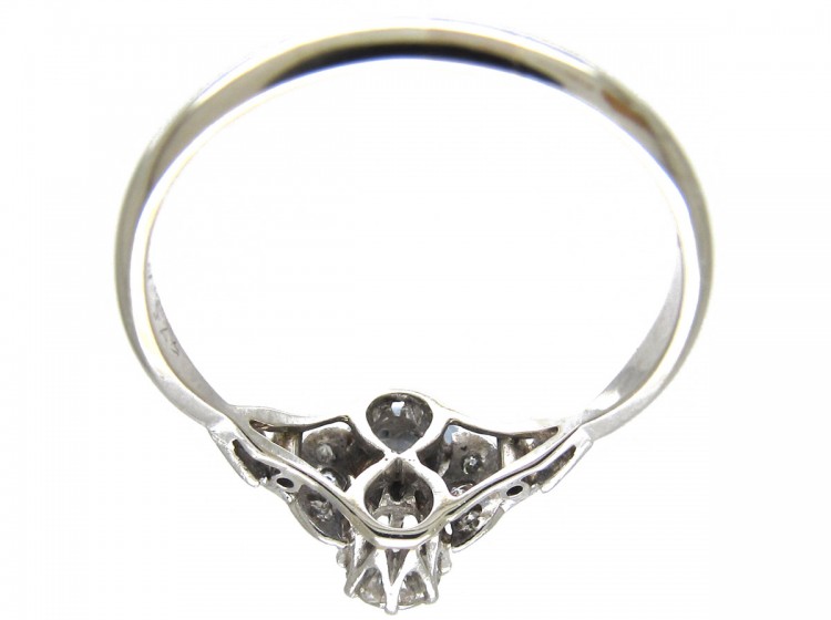 Art Deco Two Stone Diamond Ring