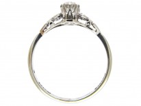 Art Deco Two Stone Diamond Ring