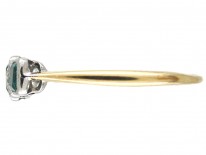 Edwardian Emerald & Diamond Five Stone Ring
