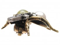 Diamond, Cat's Eye & Opal Bee Brooch