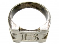 Silver B Ring