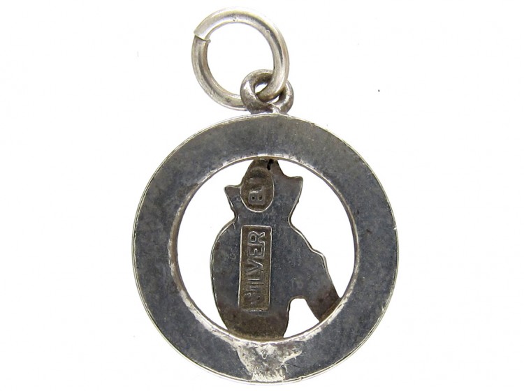 Silver & Enamel Pixie Charm