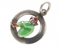 Silver & Enamel Pixie Charm