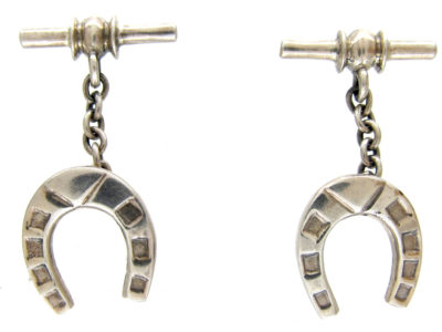 Silver Horseshoe Cufflinks