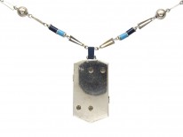 Art Deco Chrome & Bakelite Necklace